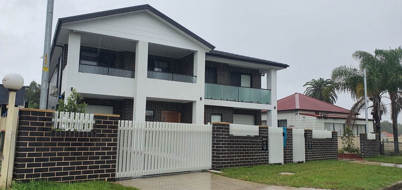 Completed residential development