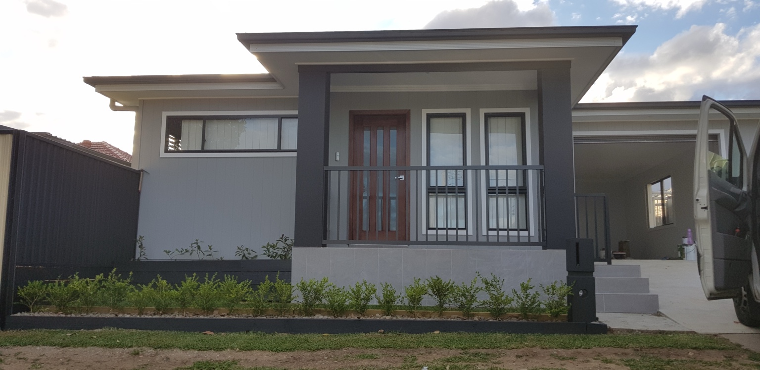 Residential exterior completed home